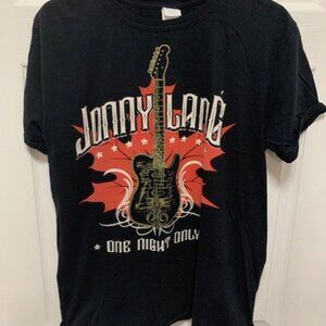 JOHNNY LANG CANADIAN TOUR MENS BAND  TEE